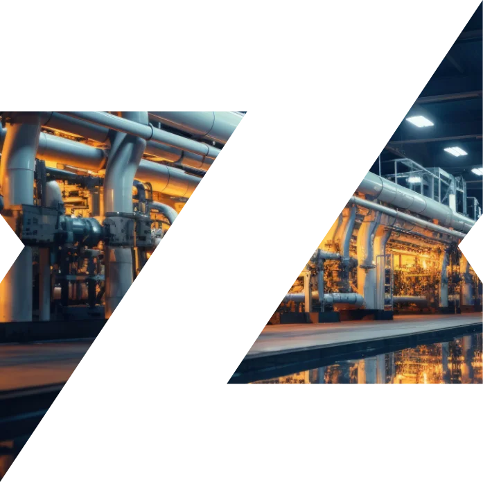 oil refinery sunset oil gas industry panoramic view