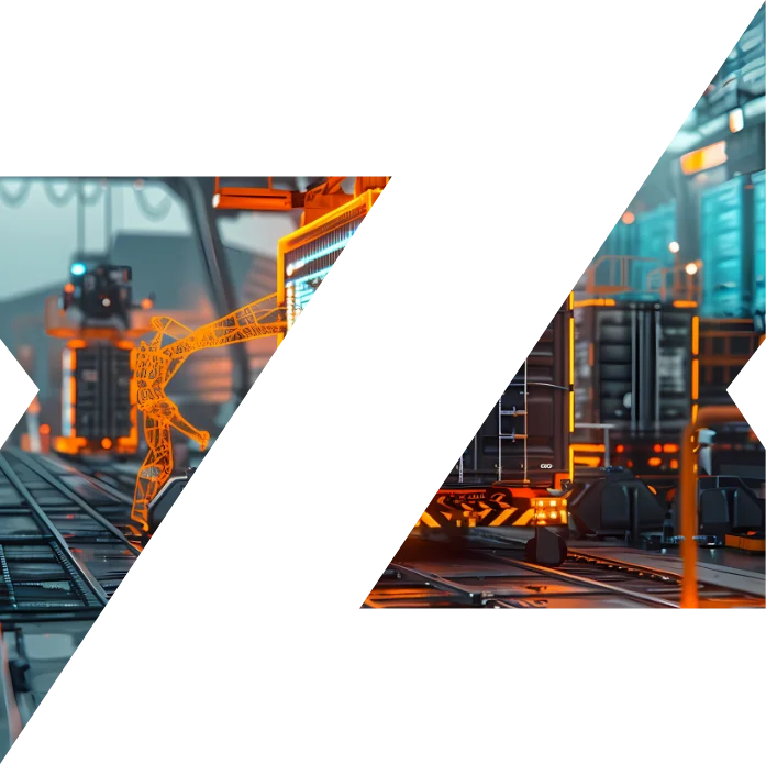 technological futuristic holograms logistics means transport